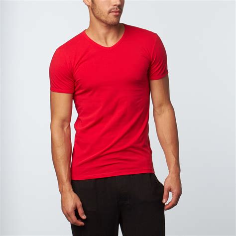 Versace v neck t shirt